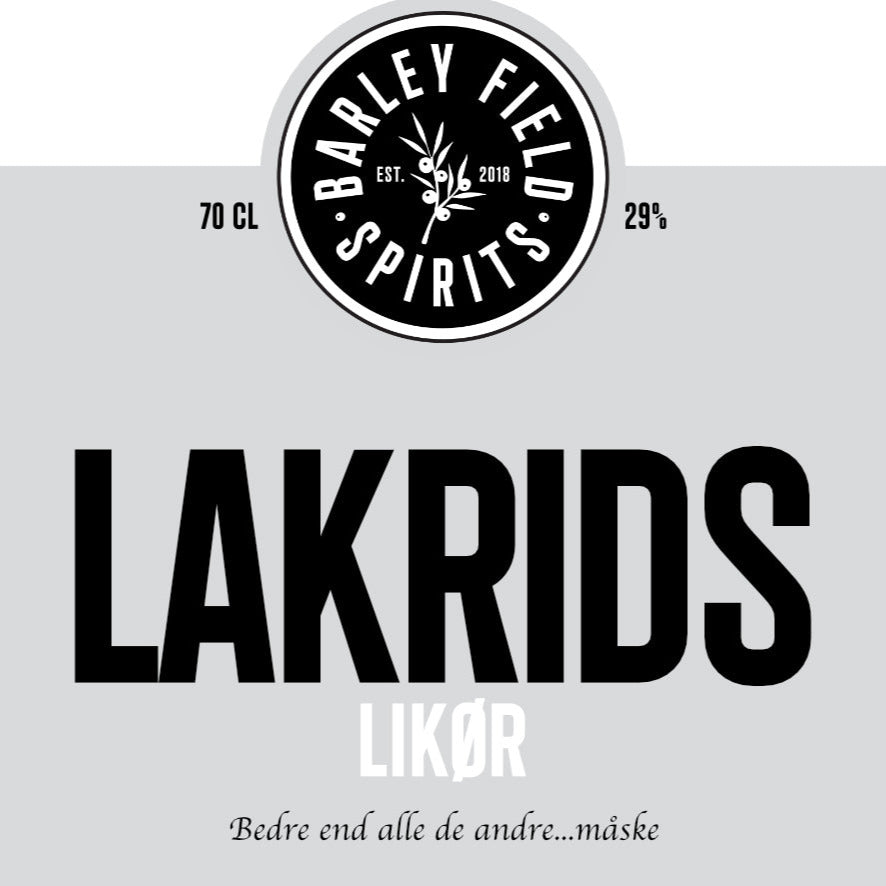 LAKRIDSLIKØR - 70 cl.